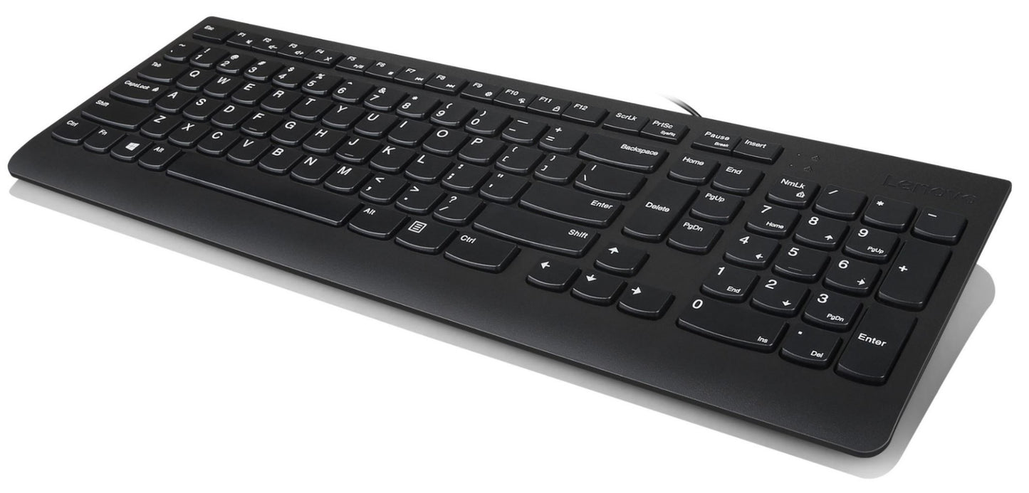 GX30M39655 - Lenovo 300 KEYBOARD USB QWERTY ENGLISH BLACK