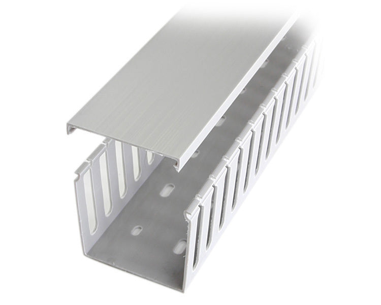 S AD3X3 IS A SCREWMOUNTED, TWO-PIECE PLASTIC WIRING DUCT AVAILABLE