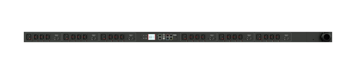 Raritan PX3-5529-E2V2 power distribution unit (PDU) 0U Black 24 AC outlet(s)