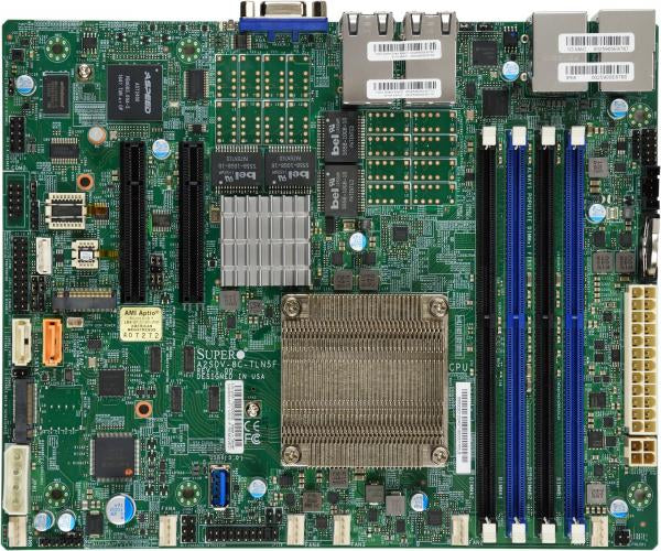 MOTHER BOARD-INTEL, A2SDV-16C-TLN5F,EMBEDDED DENVERTON FLEX ATX,16 CORE,QUAD, SI