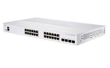 Cisco CBS350-24T-4G-EU network switch Managed L2/L3 Gigabit Ethernet (10/100/1000) Silver