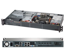 SYS-5018A-TN4 - Supermicro SUPER SERVER-INTEL, A1SAI-2750F, 504-203B, BLACK
