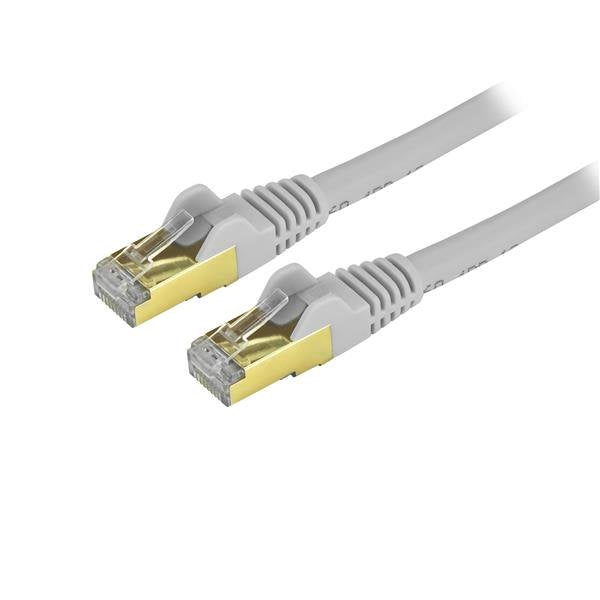 C6ASPAT7GR - StarTech.com CAT6A ETHERNET CABLE DELIVERS 10 GIGABIT CONNECTION FREE OF NOISE & EMI/RFI INTE