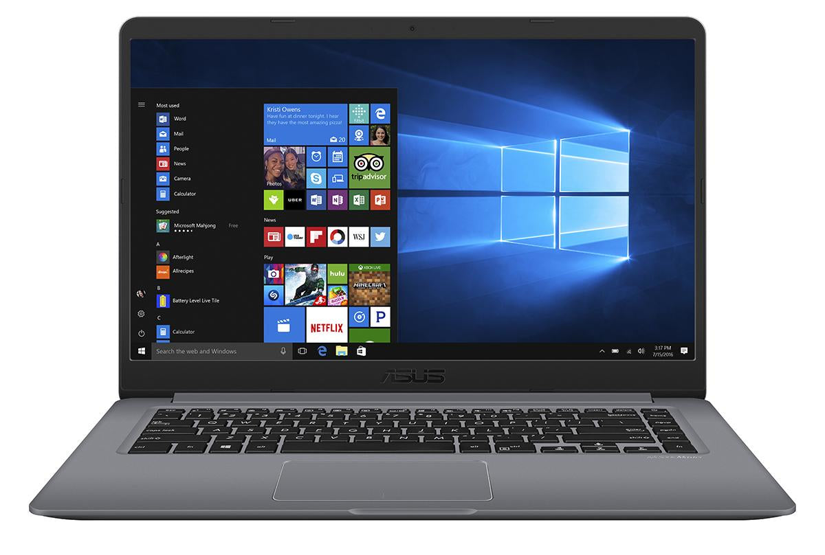 ASUS VivoBook S15 S510UN-DB55 notebook 15.6" Full HD Intel® Core™ i5 4 GB DDR4-SDRAM 1000 GB HDD NVIDIA® GeForce® MX150 Wi-Fi 5 (802.11ac) Windows 10 Home Gray