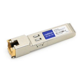 J8177D-AO - AddOn Networks HP J8177D COMPATIBLE TAA COMPLIANT 10/100/1000BASE-TX SFP TRANSCEIVER