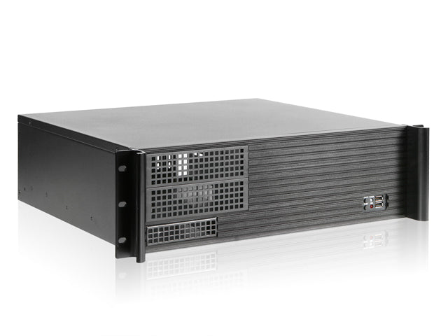 D-313SE-MATX - iStarUSA 3U COMPACT RACKMOUNT CHASSIS 3.5 HOTSWAP DRIVE PS2 PSU