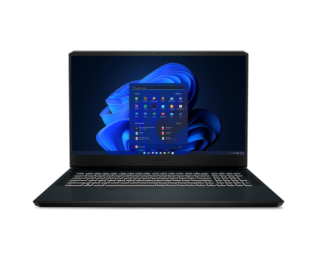 MSI Workstation 11UM-459 i9-11980HK Notebook 17.3" Full HD Intel® Core™ i9 32 GB DDR4-SDRAM 1000 GB SSD NVIDIA Quadro RTX A5000 Wi-Fi 6E (802.11ax) Windows 10 Pro Blue