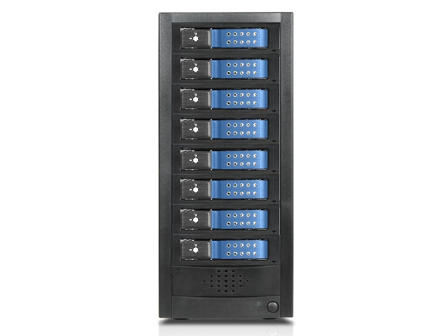 JAGE9BT8HDBL-DE - iStarUSA 8-BAY3.5 HDD SAS/SATA 12GB/S