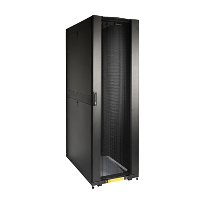 600MM WIDE, 1070MM DEEP, DOORS, SIDE PANELS, LOCKING, BLACK, CASTERS, 3000LBS LO