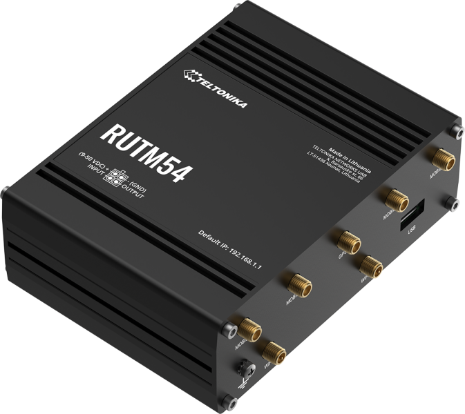 RUTM54000000 - Teltonika RUTM54 5G Router WLAN
