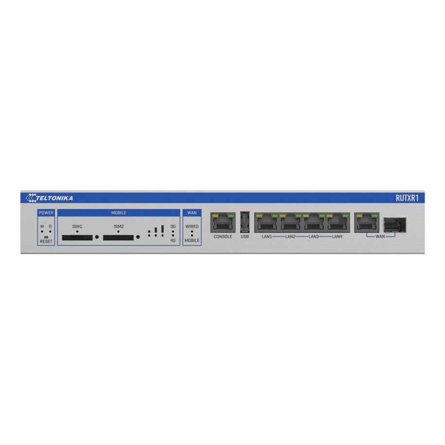 RUTXR1300000 - Teltonika RUTXR1 Enterprise Rack-Mountable SFP/LTE Router