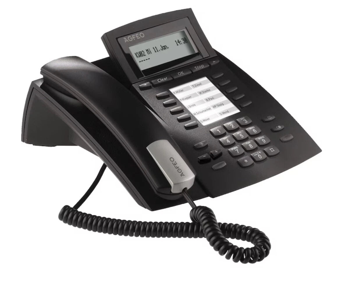 6101572 - Agfeo ST 56 IP SENSORfon Black IP Phone