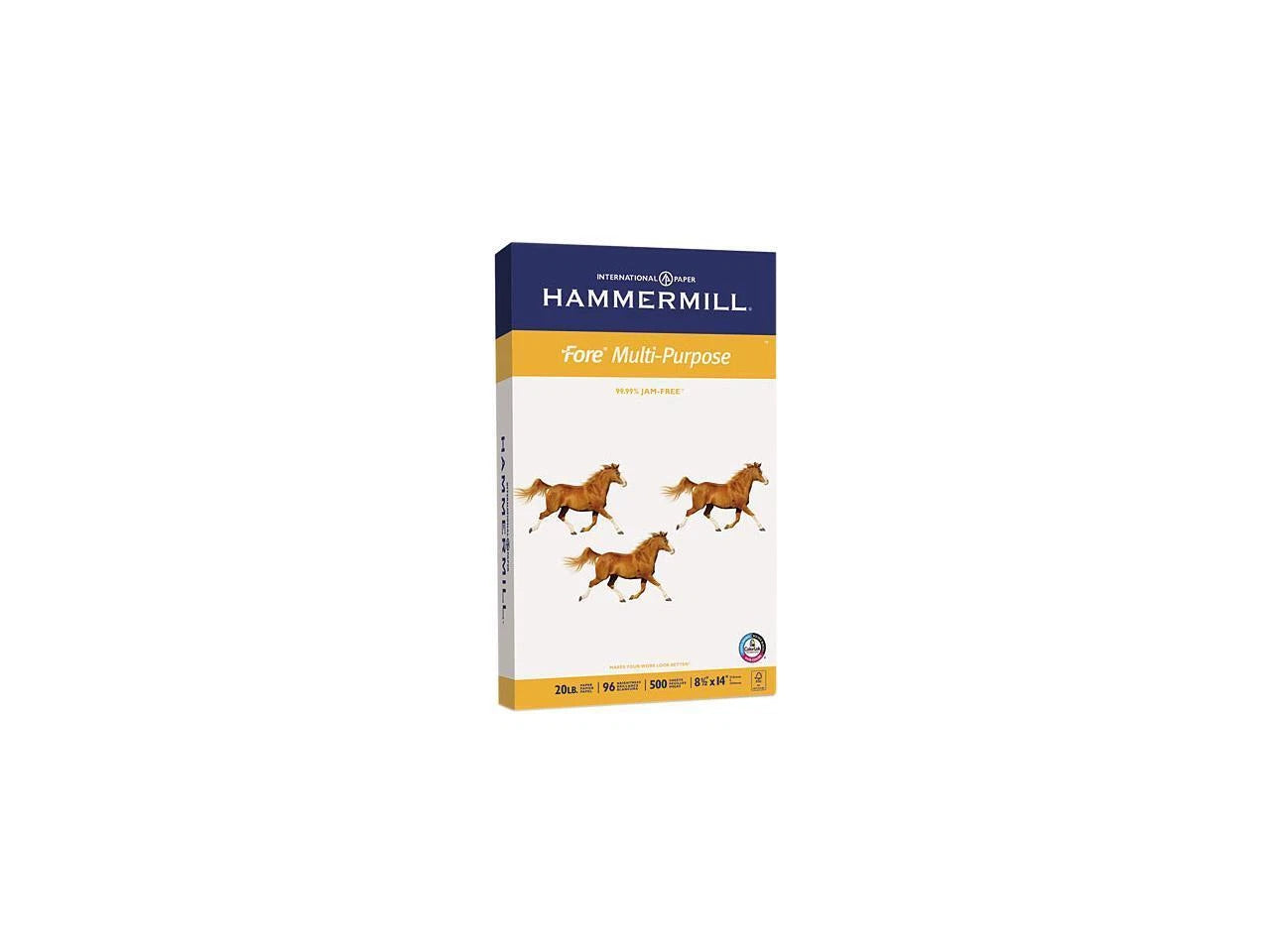 10329-1 - Hammermill Fore MP Multipurpose Paper 96 Brightness 20 lb 8-1/2 x 14