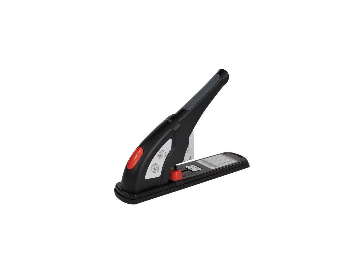 UNV43048 - Universal Stapler 200-Sheet Black/Graphite/Red