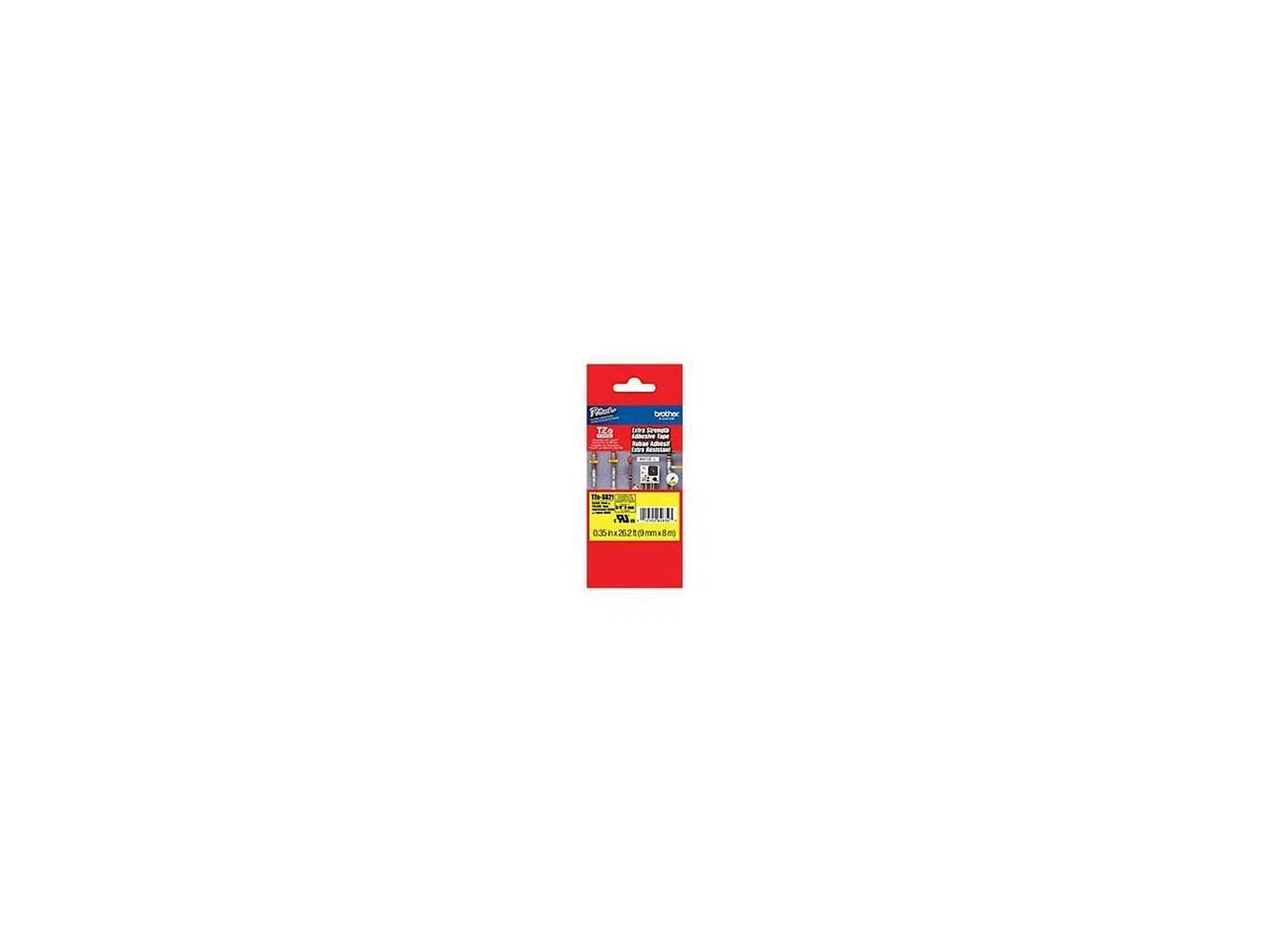TZE-S621 - Brother TZes621 Black on Yellow Industrial Labelling Tape