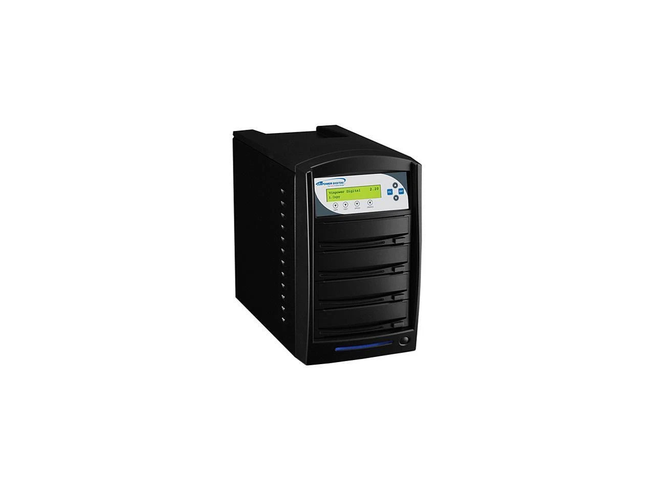 SHARK-S3T-SNY-BK - Vinpower Black 1 to 3 Up to 256MB Buffer Memory SharkCopier DVD CD Disc