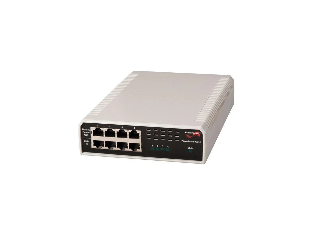 PD-9004G/AC-US - Microsemi IEEE 802.3at Compliant 30W 4-port Midspan
