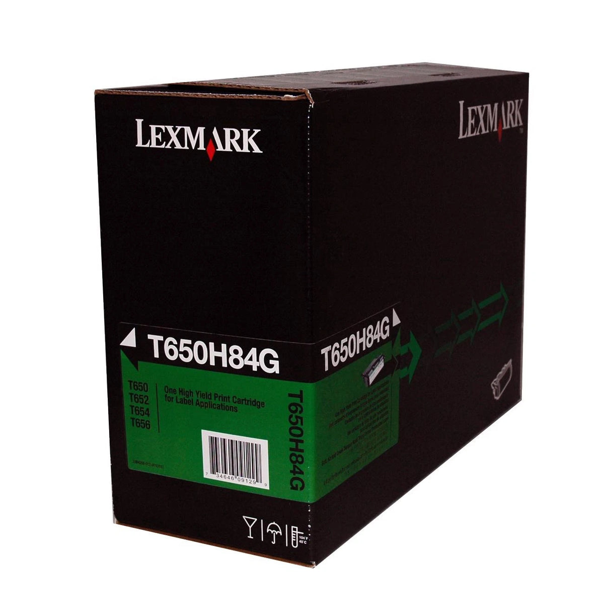 T650H84G - Lexmark High Yield Black Toner Cartridge Laser