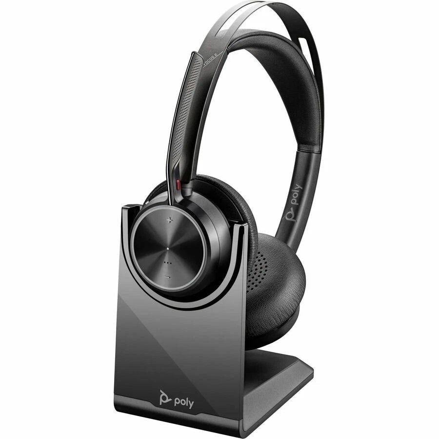 9T9J5AAAC3 - Poly Voyager Focus 2 Wireless Noise Canceling Bluetooth Stereo Headset