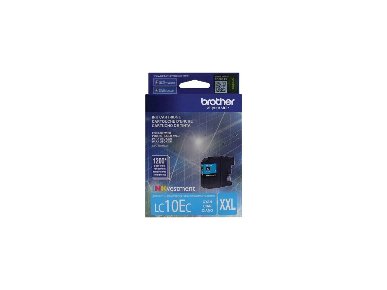LC10EC - Brother Super High Yield Ink Cartridge Cyan