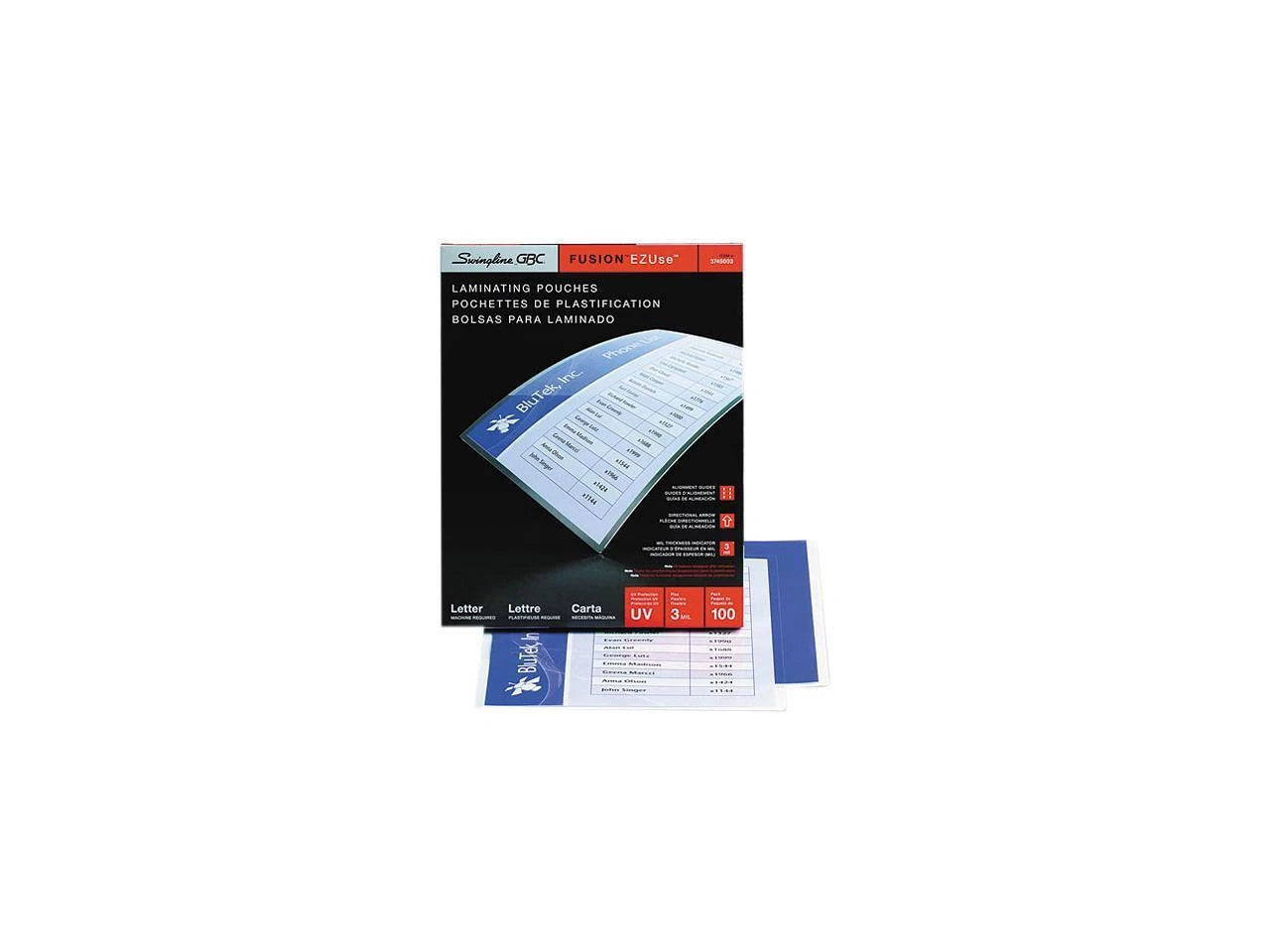3745003 - GBC Swingline Fusion HeatSeal LongLife Laminating Pouches