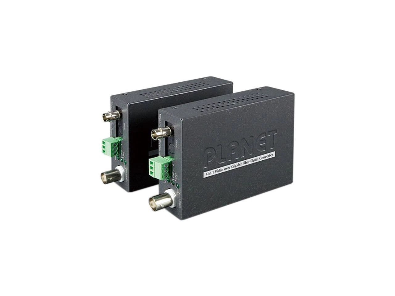 VF-101G-KIT - Planet 1-Channel 4-in-1 Video over Gigabit Fiber Bundle Kit