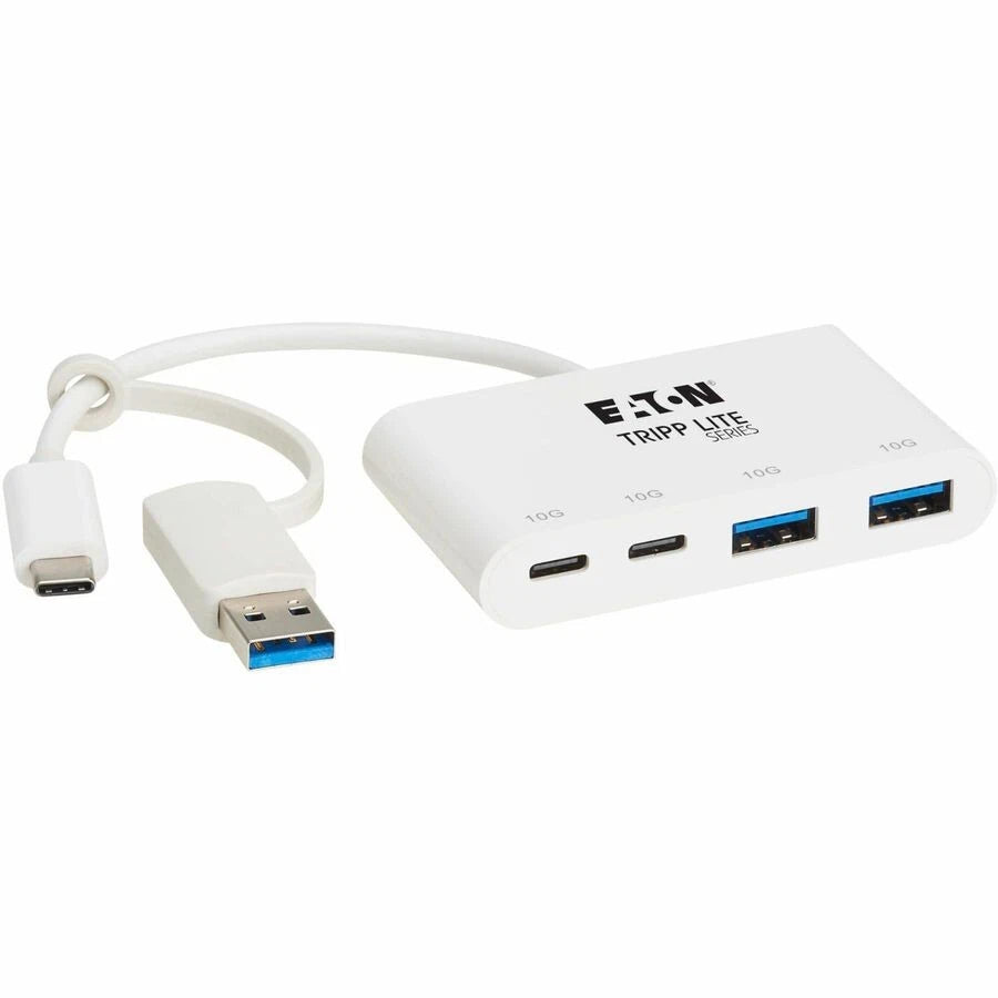 U4600042A2C3 - Tripp Lite 4-Port USB-C Hub 2 USB-A & 2 USB-C Ports Thunderbolt