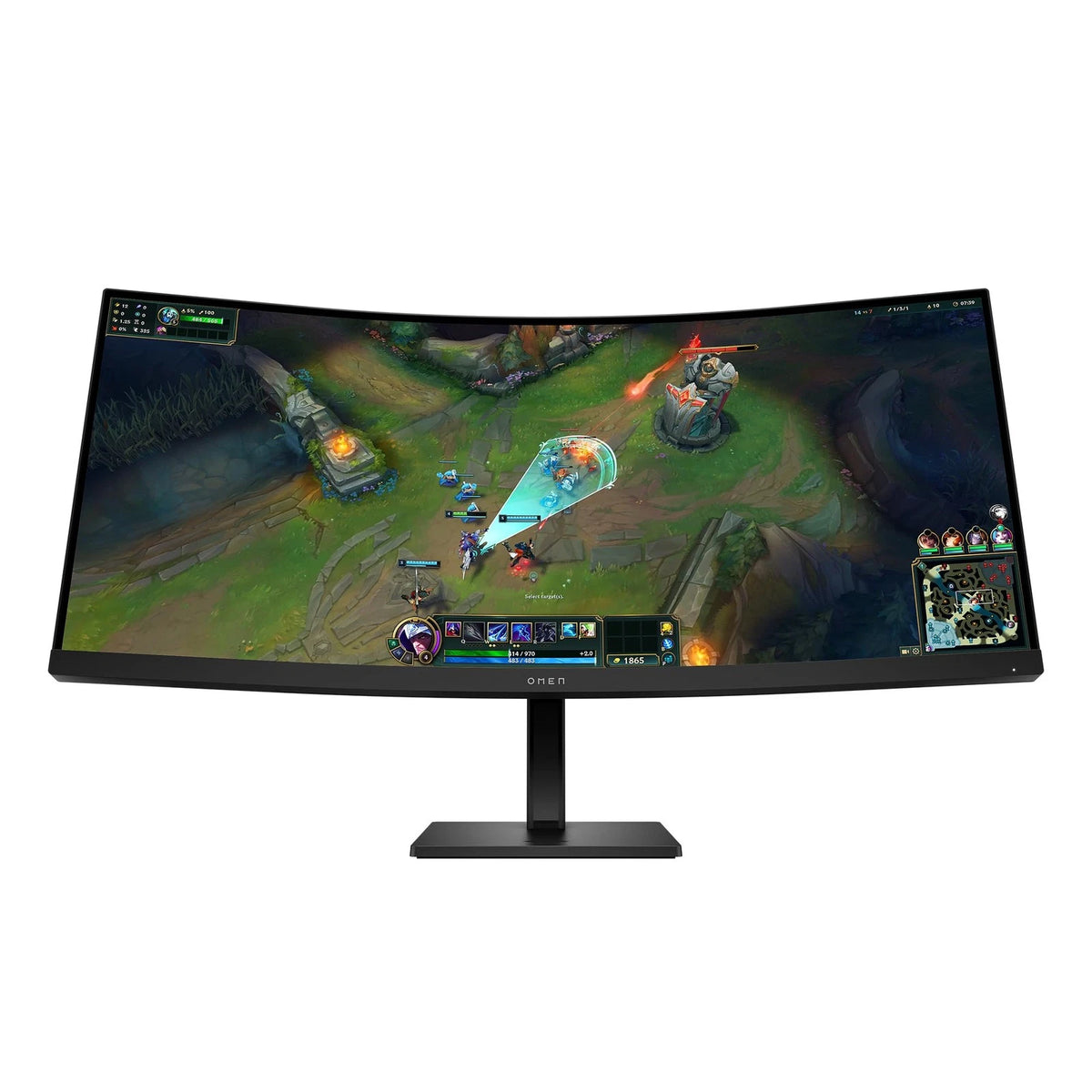 AV4C1AA#ABA - HP OMEN 34" WQHD 180Hz Curved Gaming Monitor
