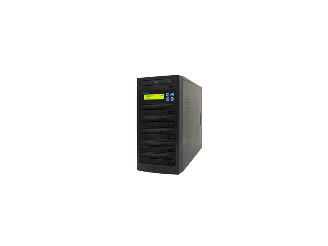 PLEX-S5T-DVD-BK - PlexCopier 24X SATA 1 to 5 CD DVD duplicator Burner Writer Standalone Copier