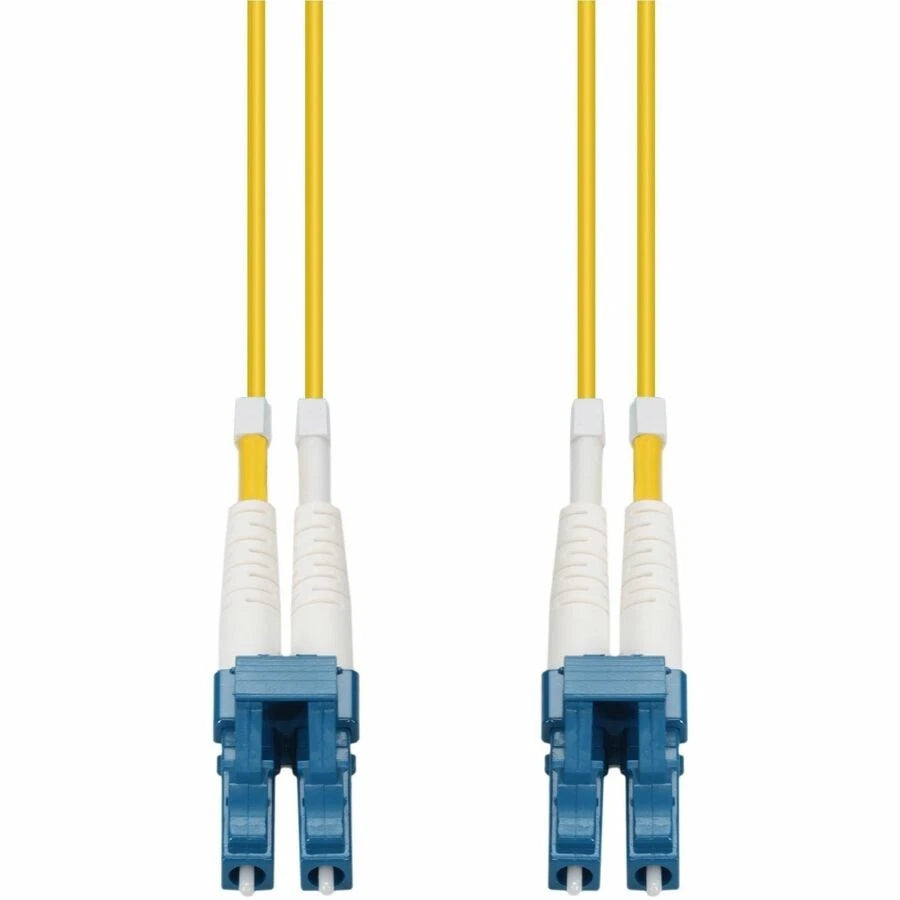 ADDLCLC1M9SMFTAA - AddOn 1m LC to LC Yellow OS2 Duplex OFNR Riser-Rated TAA SMF Fiber Patch Cable