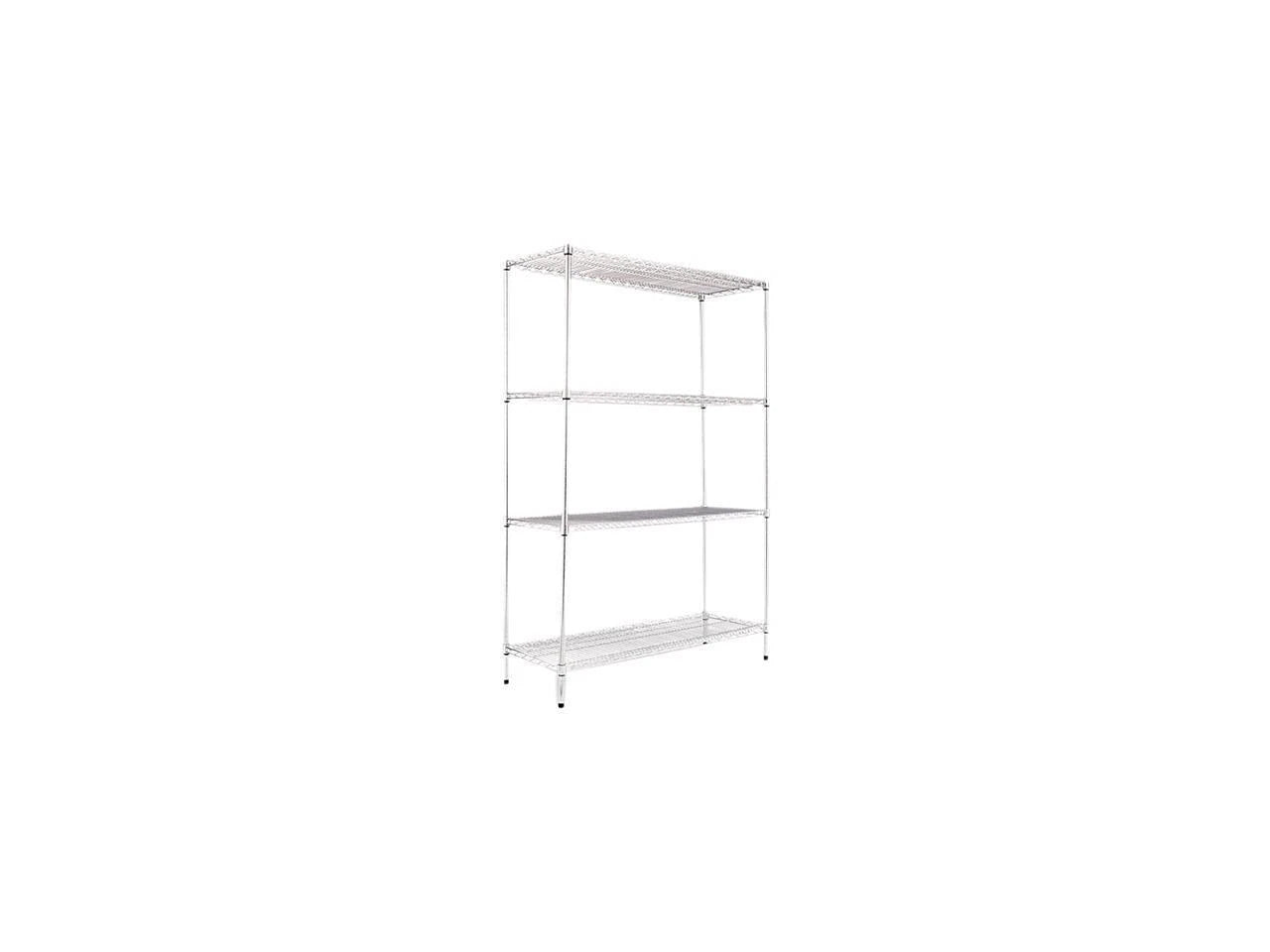SW50-4818SR - Alera Wire Shelving Starter Kit 4 Shelves
