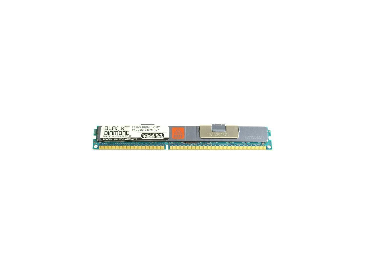 BD8G1333MTR97 - Black Diamond Memory VLP 8GB ECC Registered DDR3 1333 PC3 10600 Server Memory