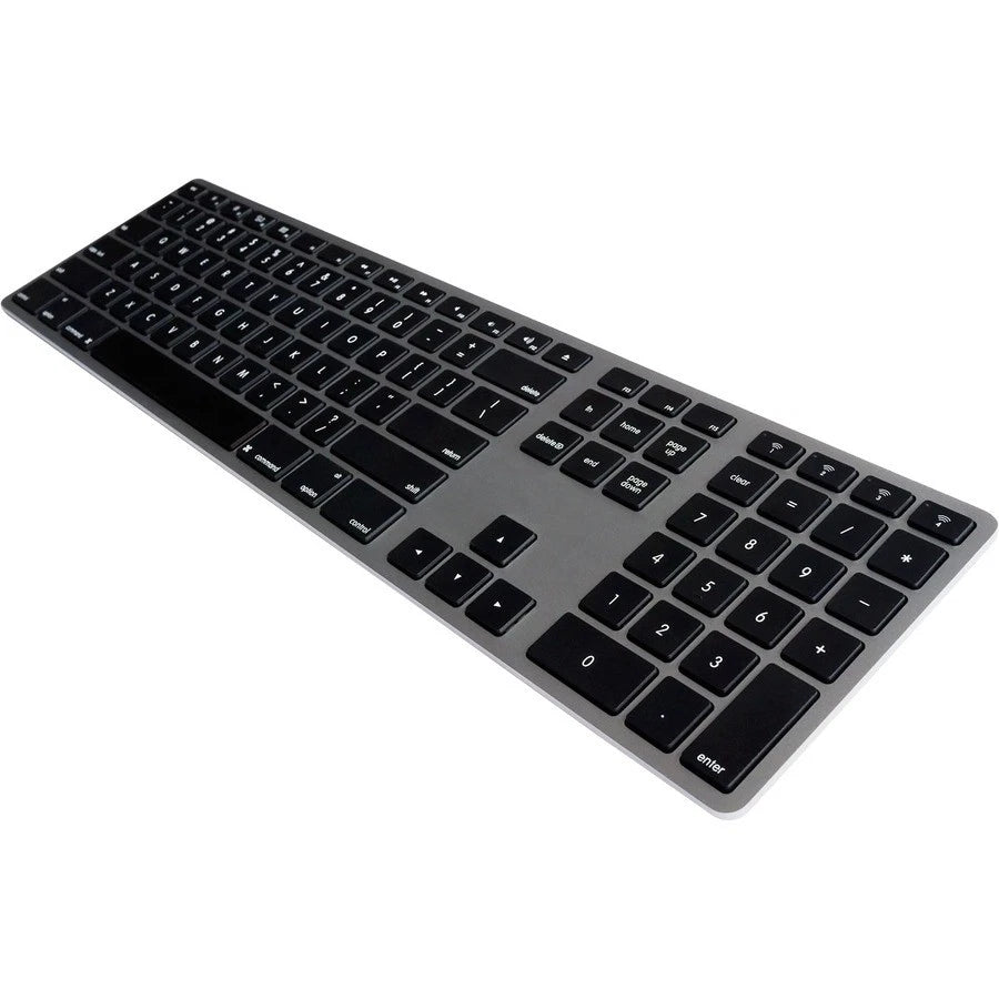 FK418BTB - Matias Wireless BLUETOOTH ALUMINUM Keyboard SPACE Gray