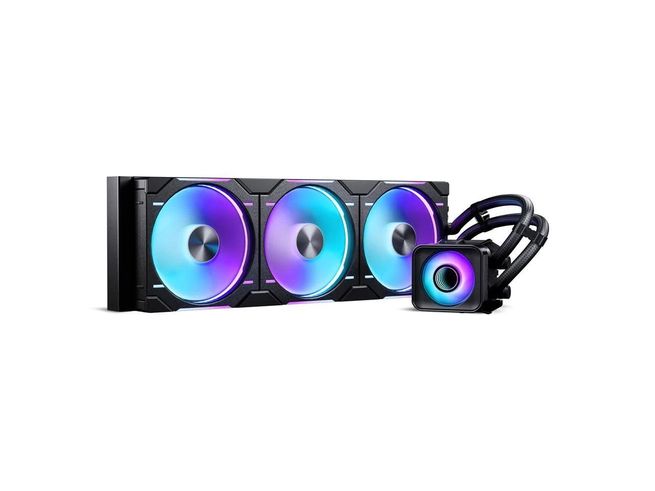 PH-GO420D30_DBK02 - Phanteks Glacier One 420D30 X2 AIO Liquid CPU Cooler