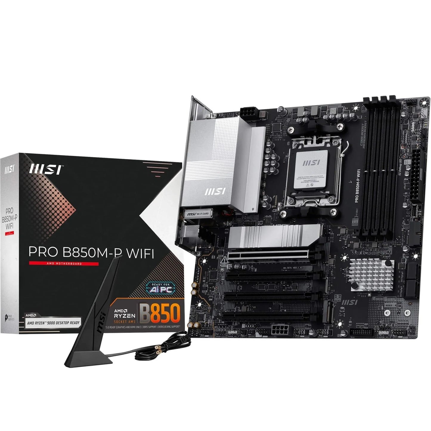 PROB850MPWIFI - MSI PRO B850M-P WiFi Motherboard