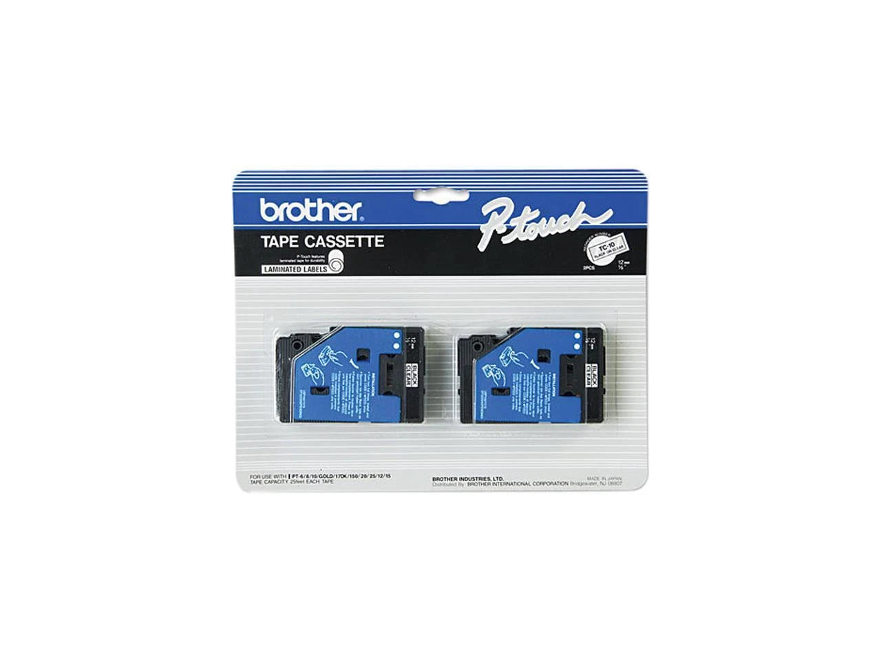 TC-10 - Brother P-Touch BRTTC10 TC Tape Cartridges