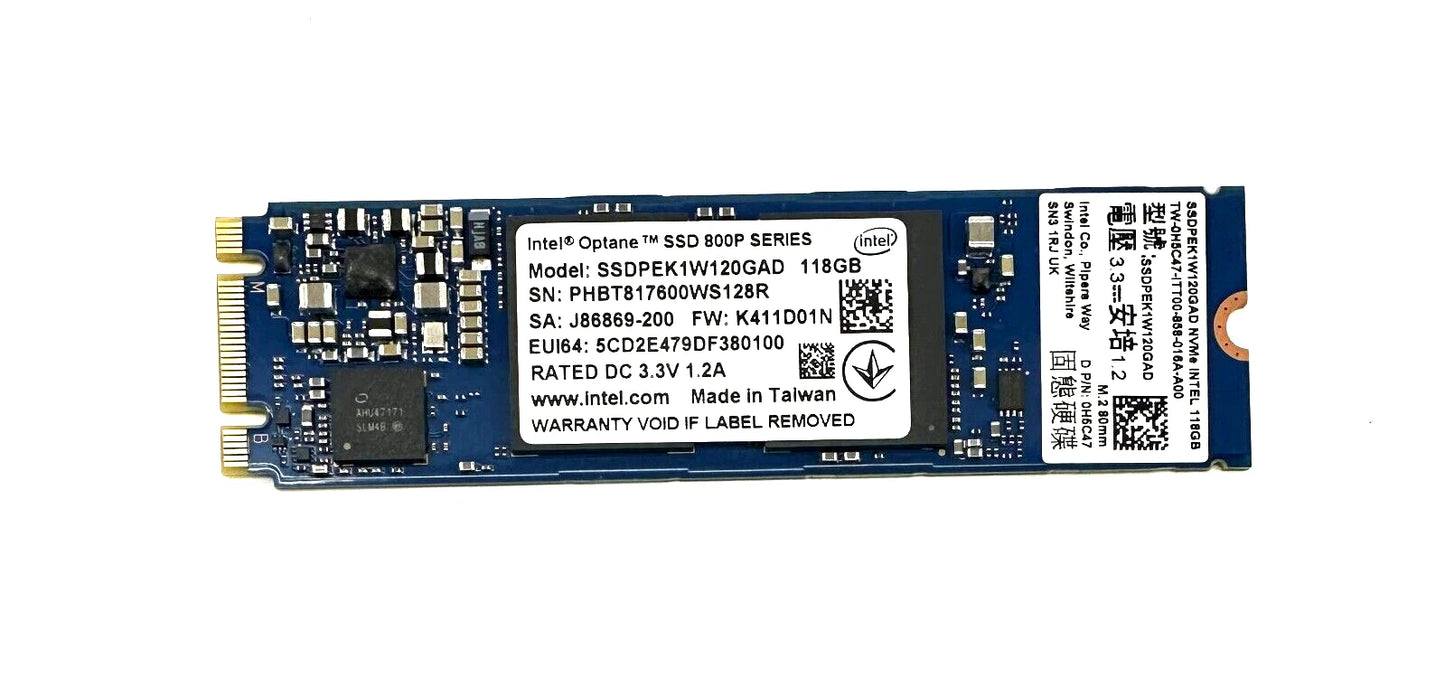 SSDPEK1W120GAD - Dell H5C47 INTEL 800P Series 118GB