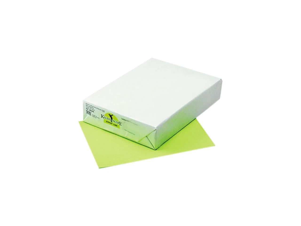 102224 - Pacon Kaleidoscope Multipurpose Colored Paper 8-1/2 x 11 Lime