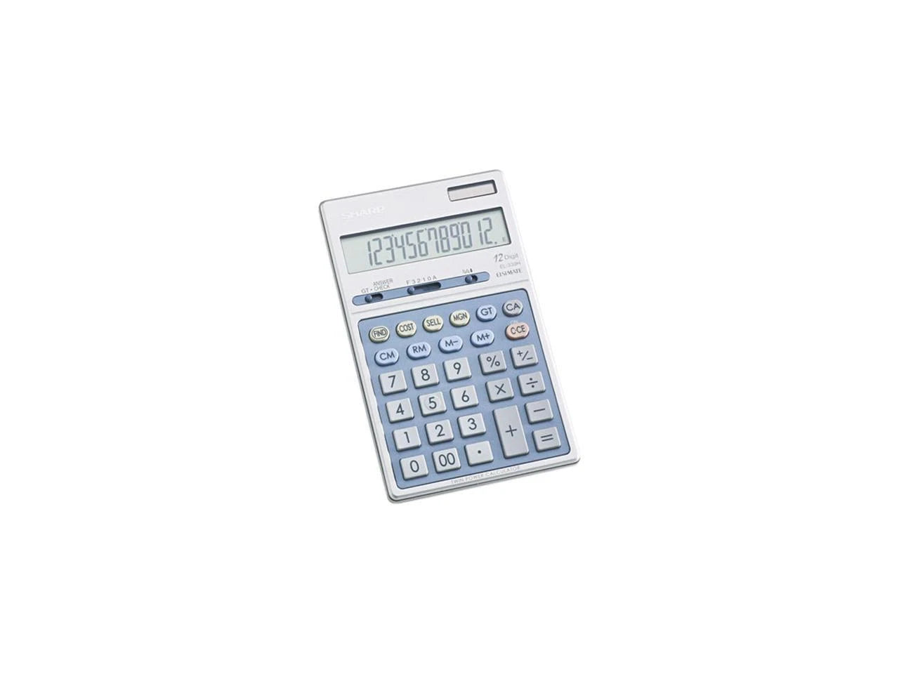 EL-339HB - Sharp Executive Portable Desktop/Handheld Calculator 12-Digit L
