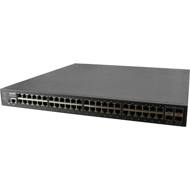 SM48TAT4XA-RP-NA - Transition Networks Gigabit Ethernet PoE+ Switch