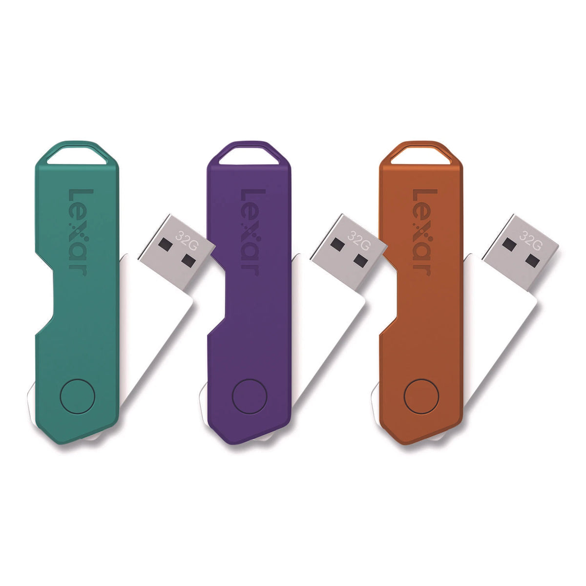 LJDTT232GABNA3 - Lexar Twist Turn2 USB 2.0 Flash Drive 32GB