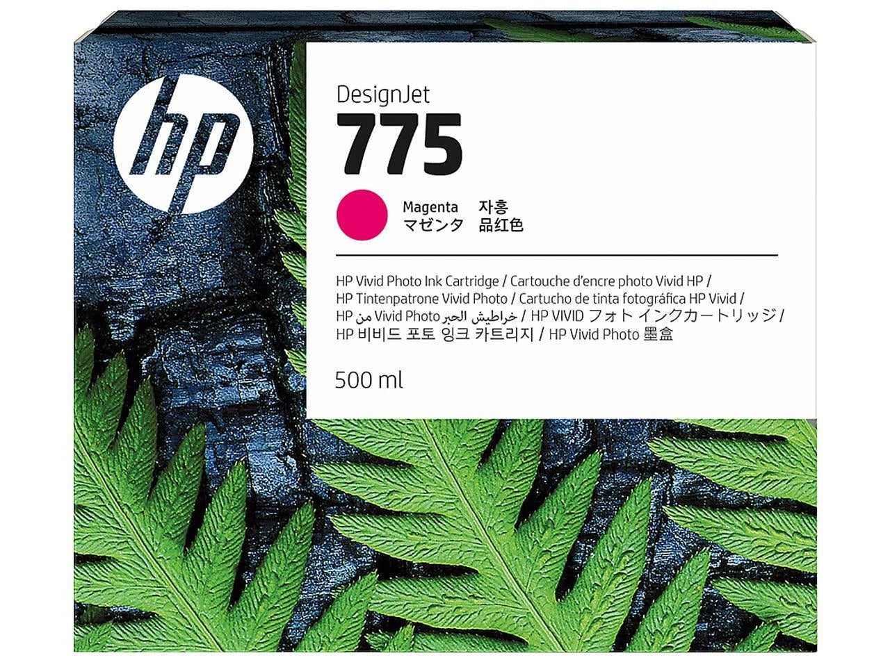 1XB18A - HP 775 500-ml Ink Cartridge Magenta