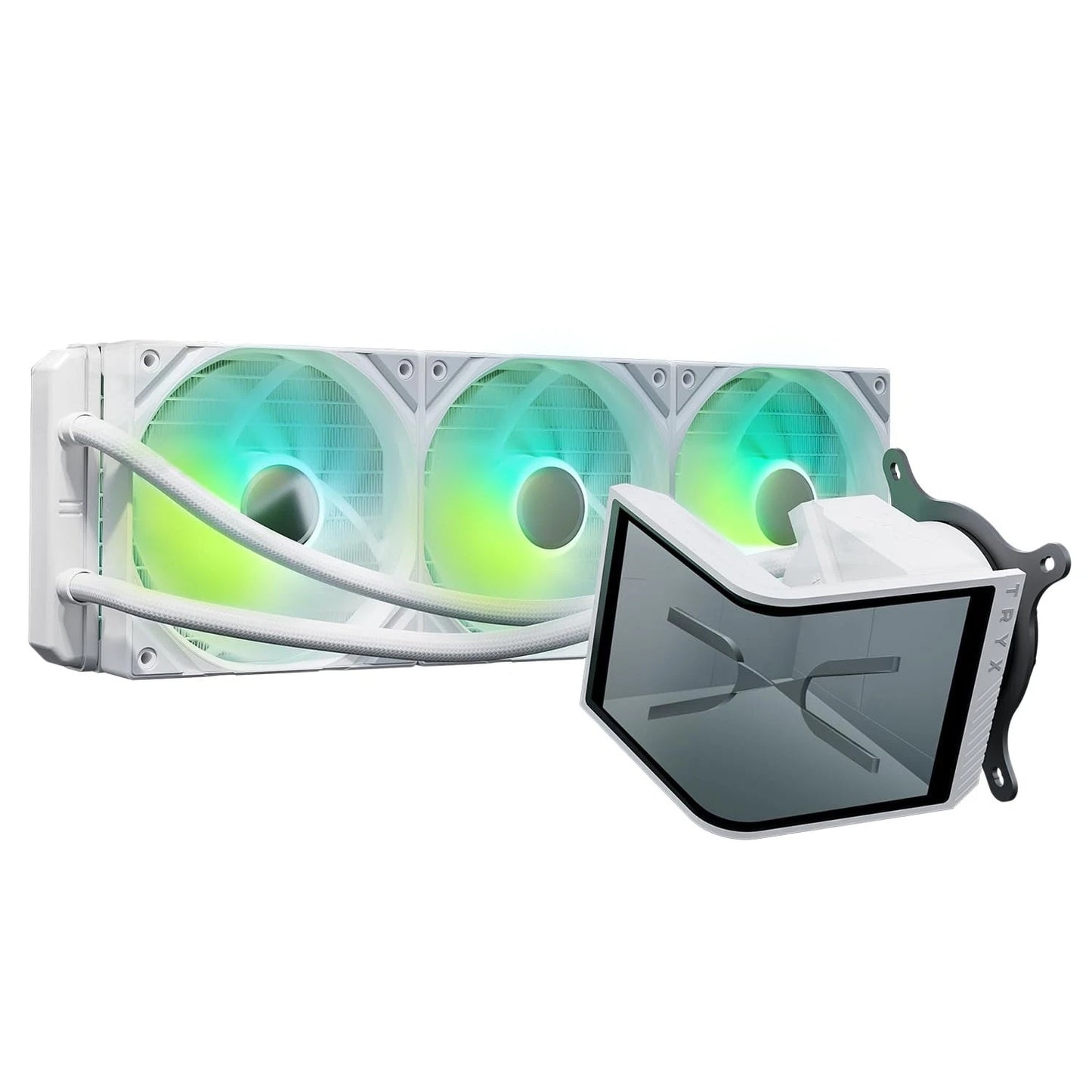 294028 - Tryx Fan Panorama Se 360 ARBG Liquid Cooler White