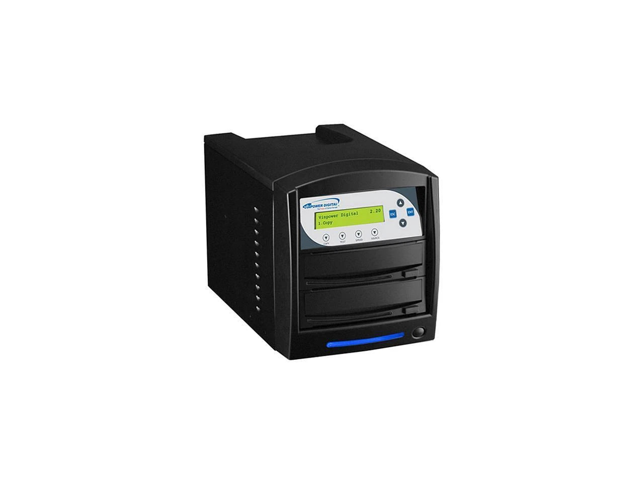 SHARK-S1T-SNY-BK - Vinpower Black 1 to 1 Up to 256MB Buffer Memory SharkCopier DVD CD Disc