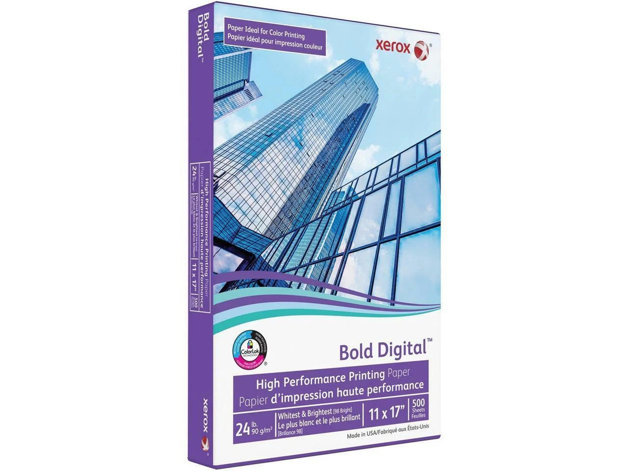 3R11543R - Xerox Bold Inkjet Laser Print Copy & Multipurpose Paper