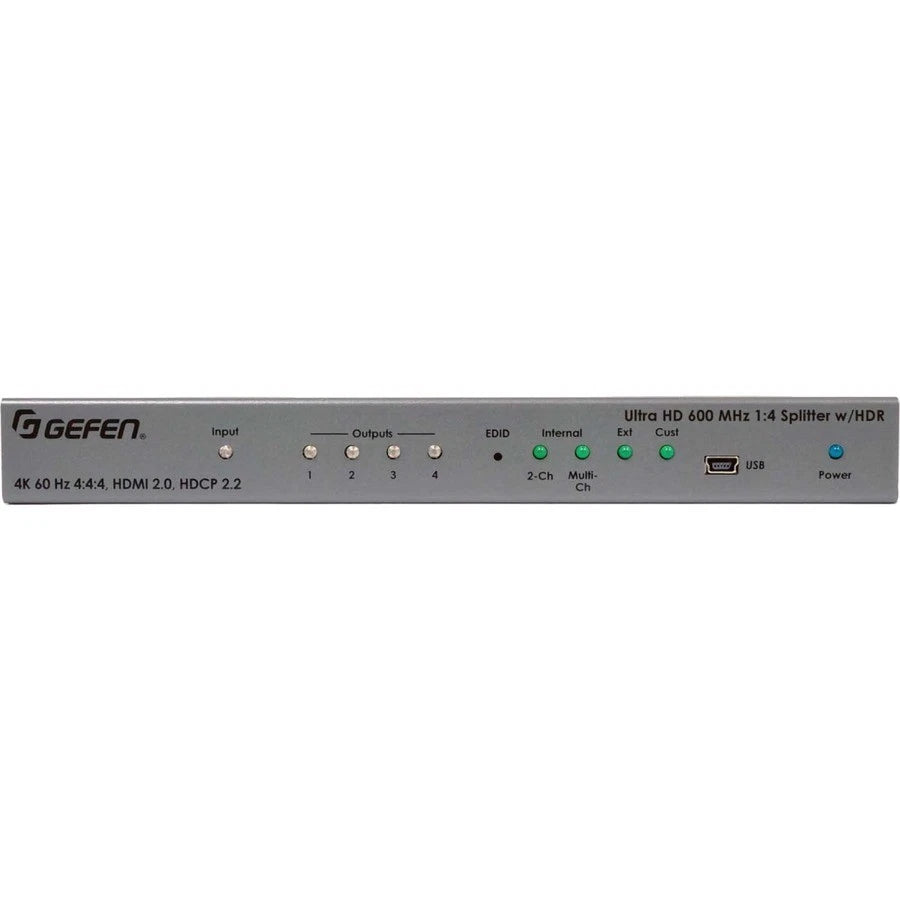 EXT-UHD600-14 - Gefen Ultra HD 600 Mhz 1:4 Splitter
