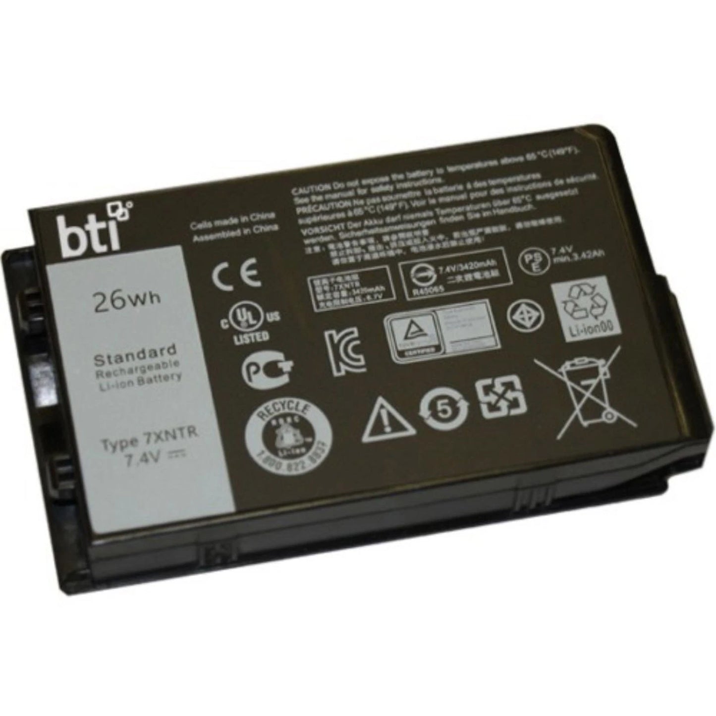 7XNTRBTI - BTI 2-Cell 7V 3420mAh Li-Ion Battery