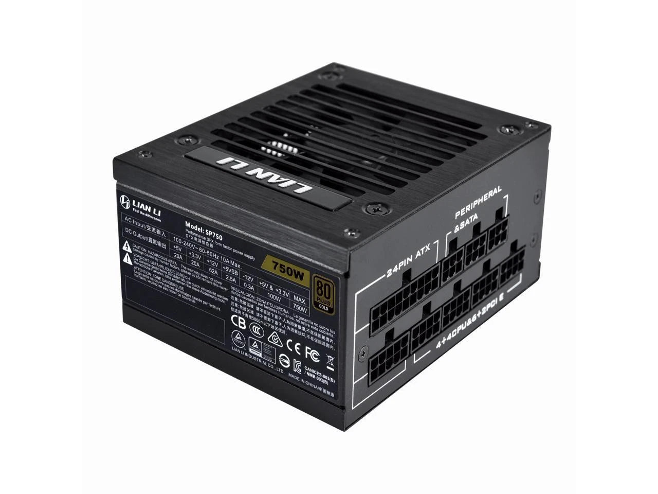 EG1000BLACK - LIAN LI Edge Series 1000W ATX12V v3.1 80 PLUS PLATINUM