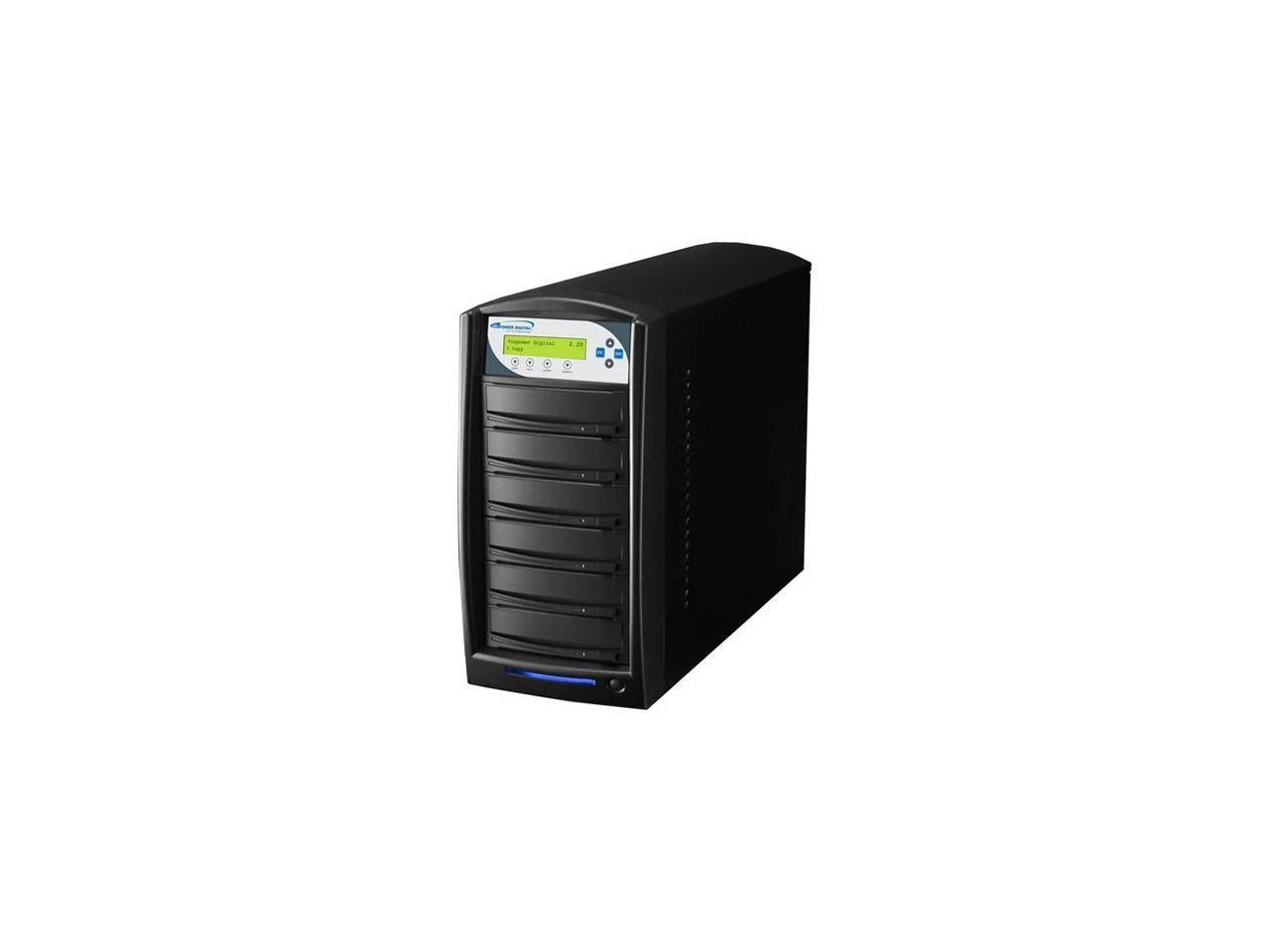 SHARK-S5T-SNY-BK - Vinpower Black 1 to 5 Up to 256MB Buffer Memory SharkCopier DVD CD Disc
