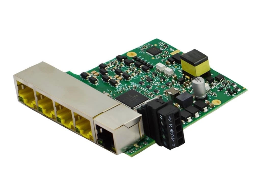 SW-135 - Brainboxes Emb.5-Port Poe+GB Enet Switch Perp Industrial 5 Port